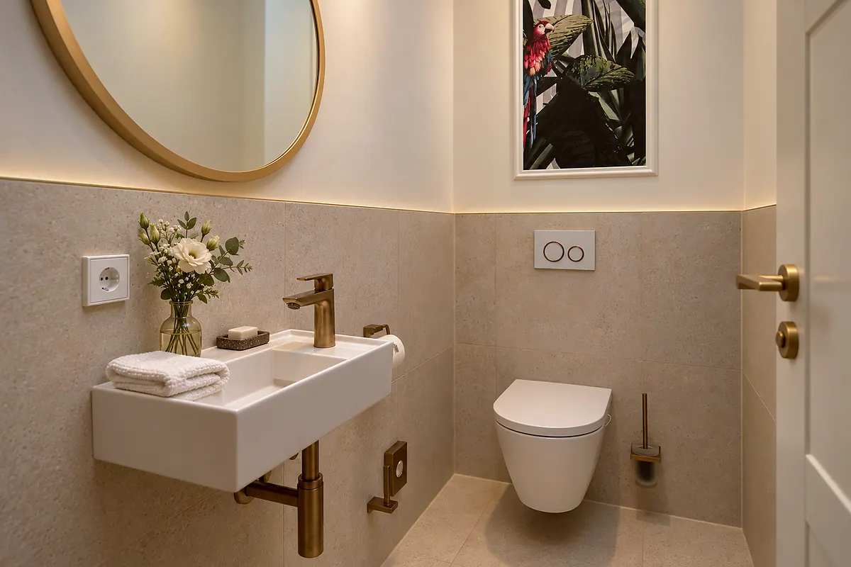 Gäste-WC, 08 Paradiesvogel
