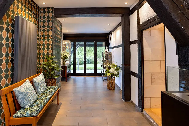 The entrance hall