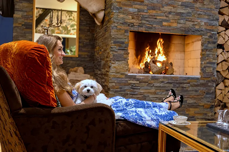 An evening by the fire