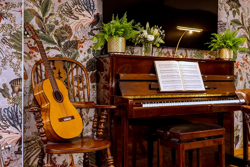 The grand piano
