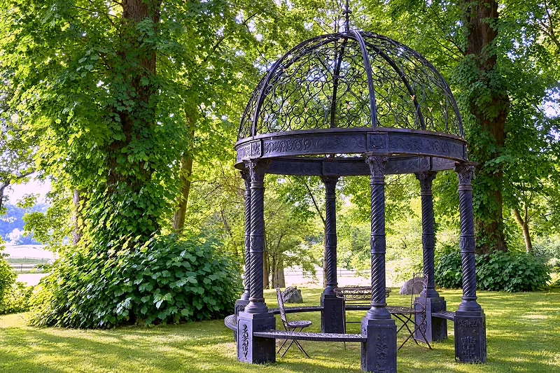 The pavilion